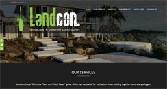 Desktop Screenshot of landcon.com.au